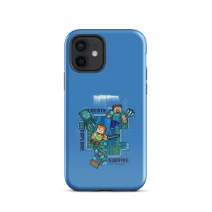 Minecraft Caves & Cliffs Create, Explore, Survive Tough Phone Case - iPhone