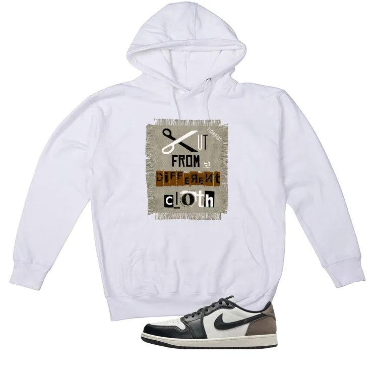 Air Jordan 1 Low OG Mocha White T-Shirt (Cut from a different cloth)| illcurrency