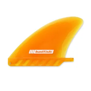 Badfish 4.5" Soft Flex All-Around Center Fin - Orange