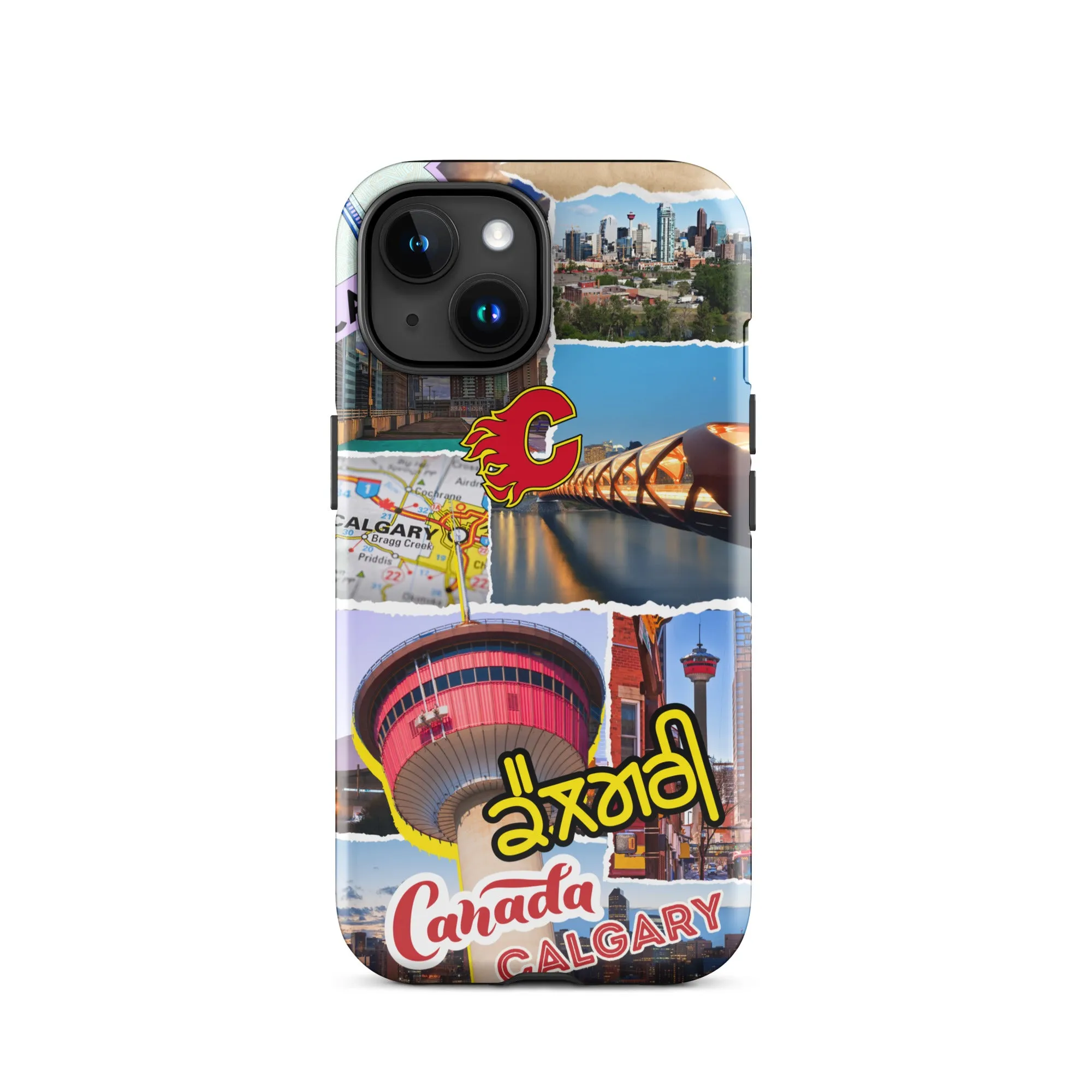 Calgary Collage Premium iPhone Case