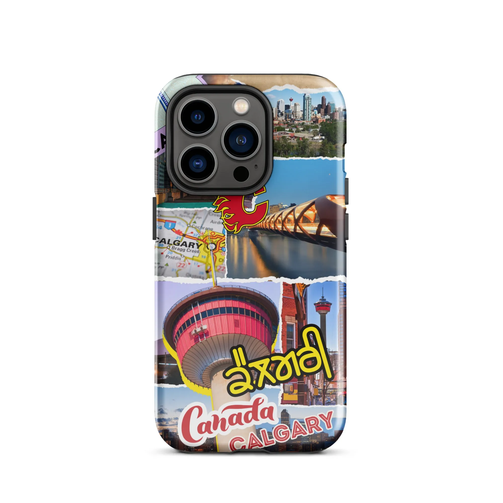 Calgary Collage Premium iPhone Case