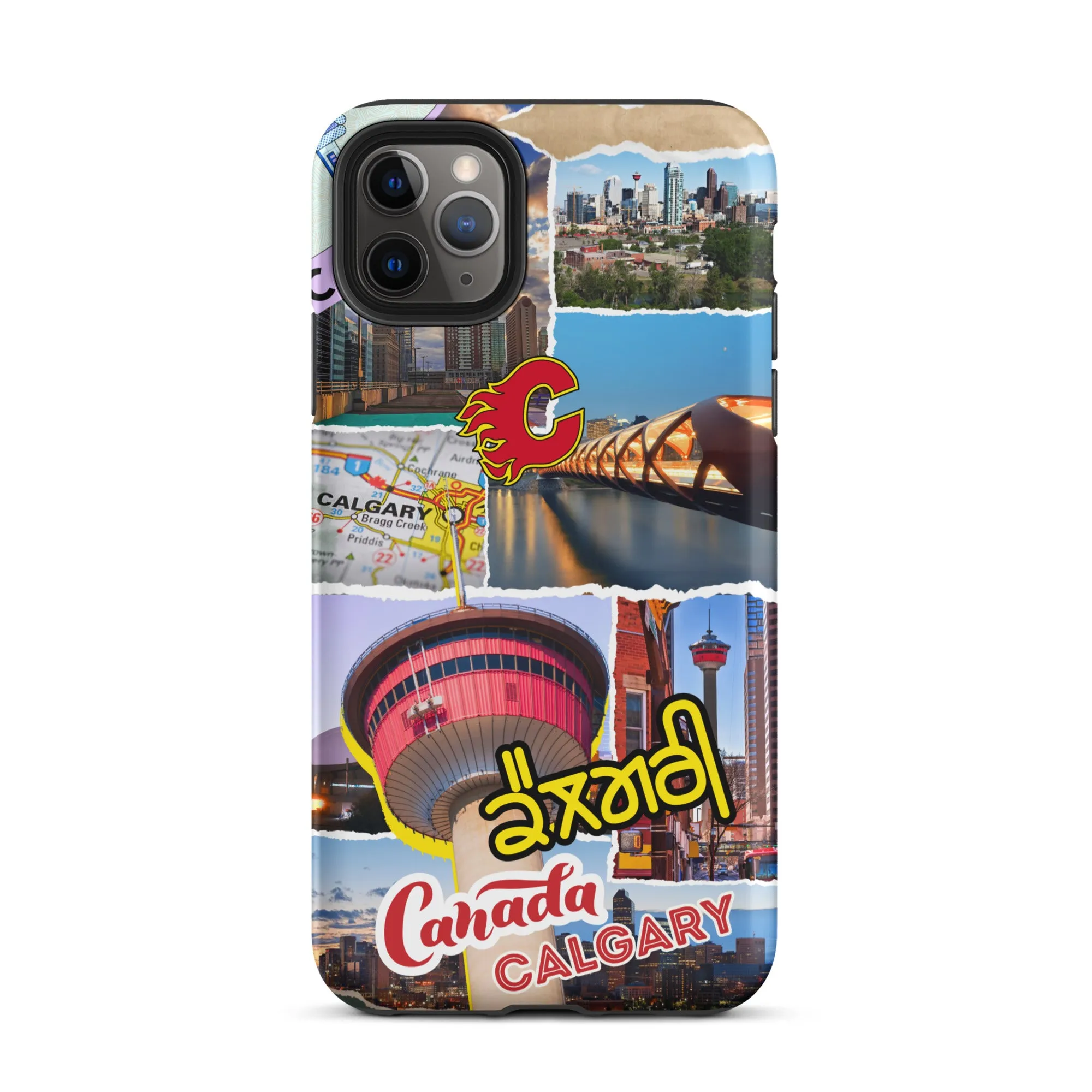 Calgary Collage Premium iPhone Case