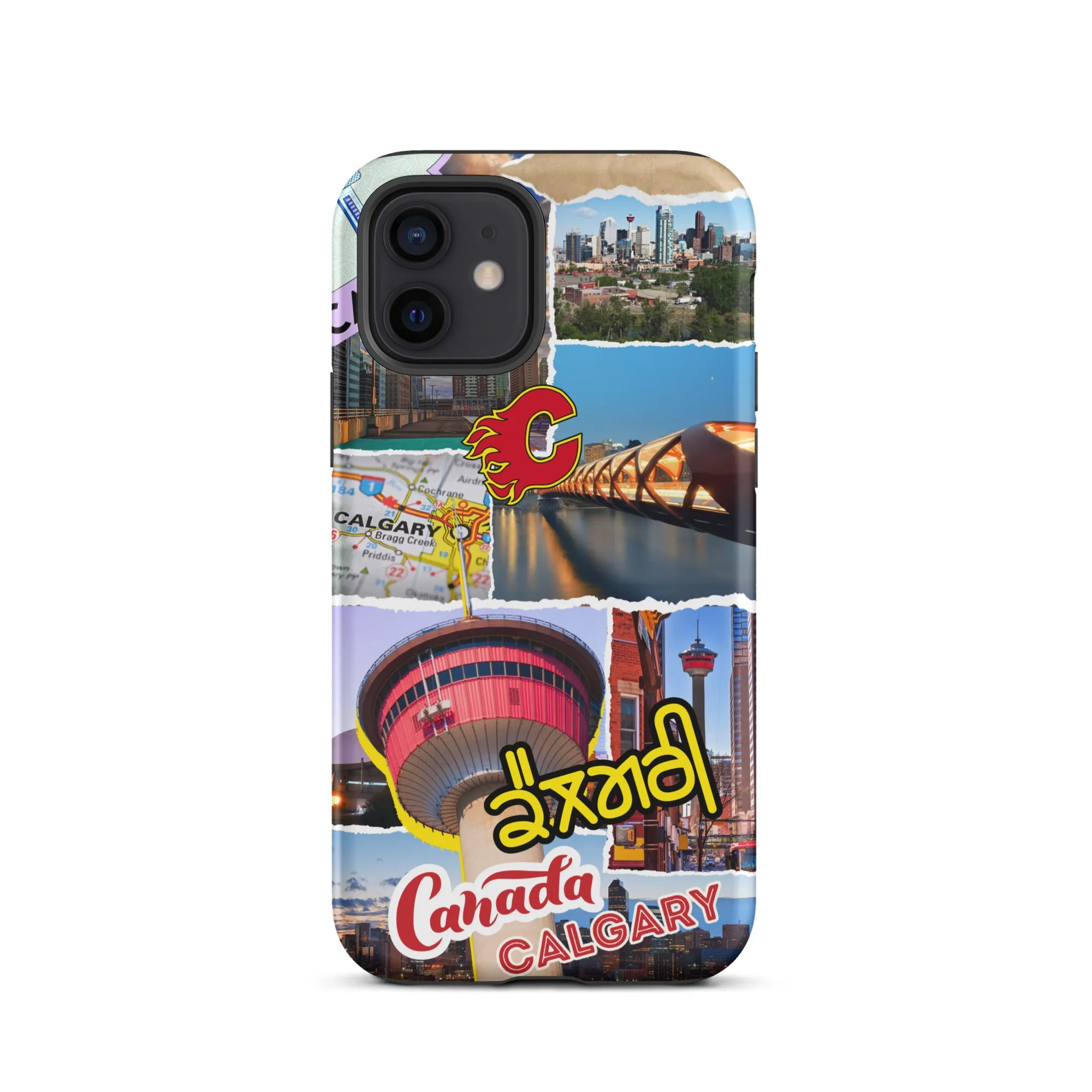 Calgary Collage Premium iPhone Case