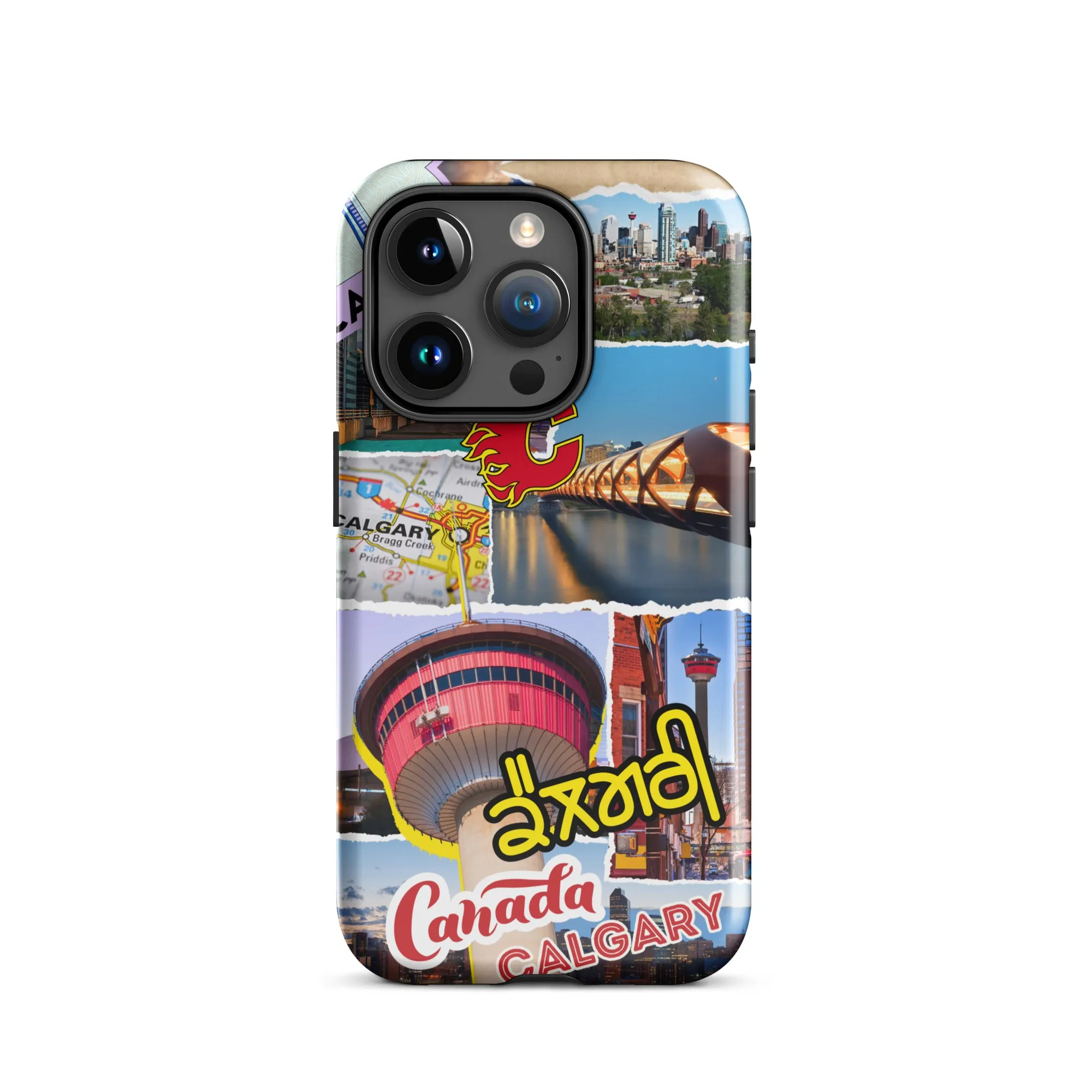 Calgary Collage Premium iPhone Case