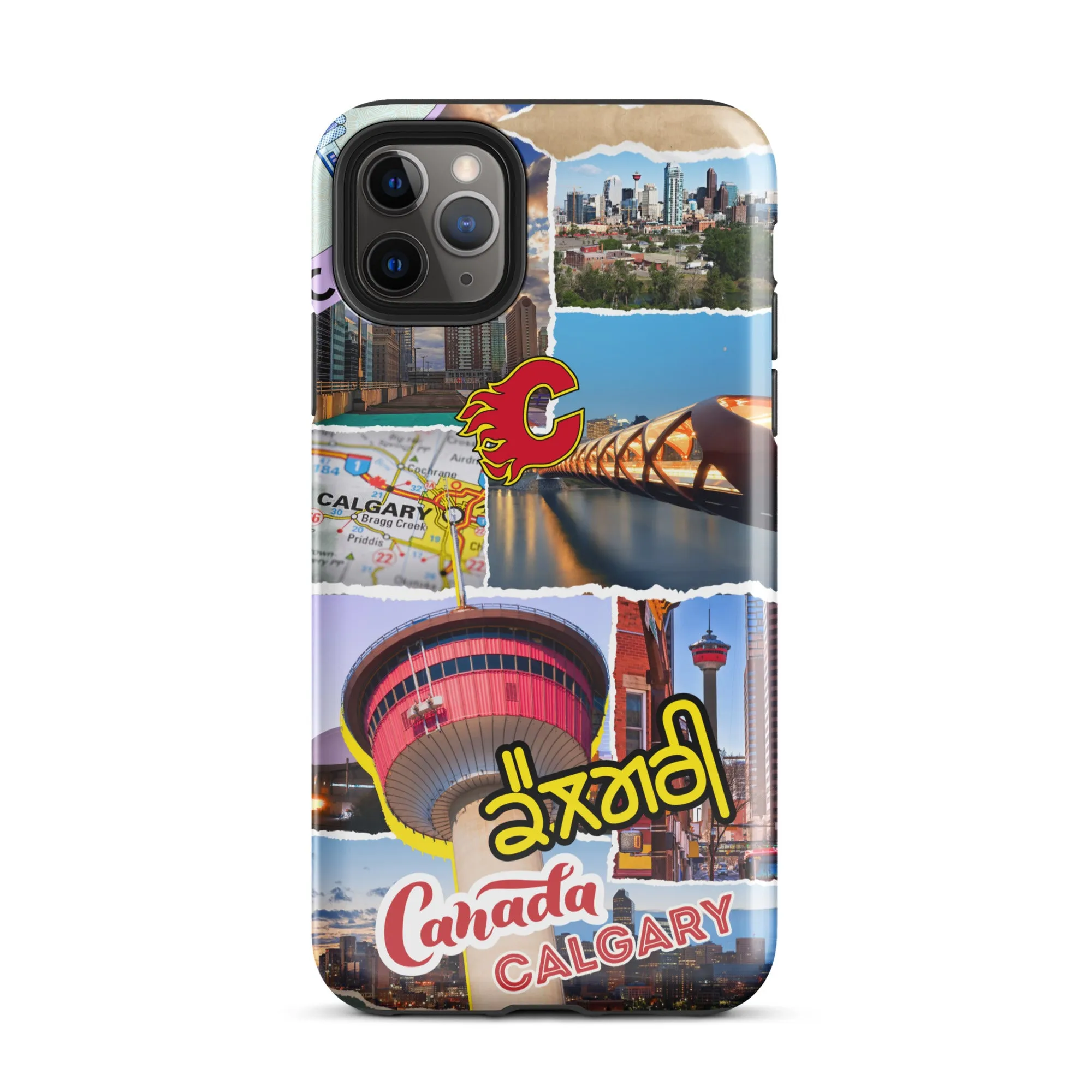 Calgary Collage Premium iPhone Case