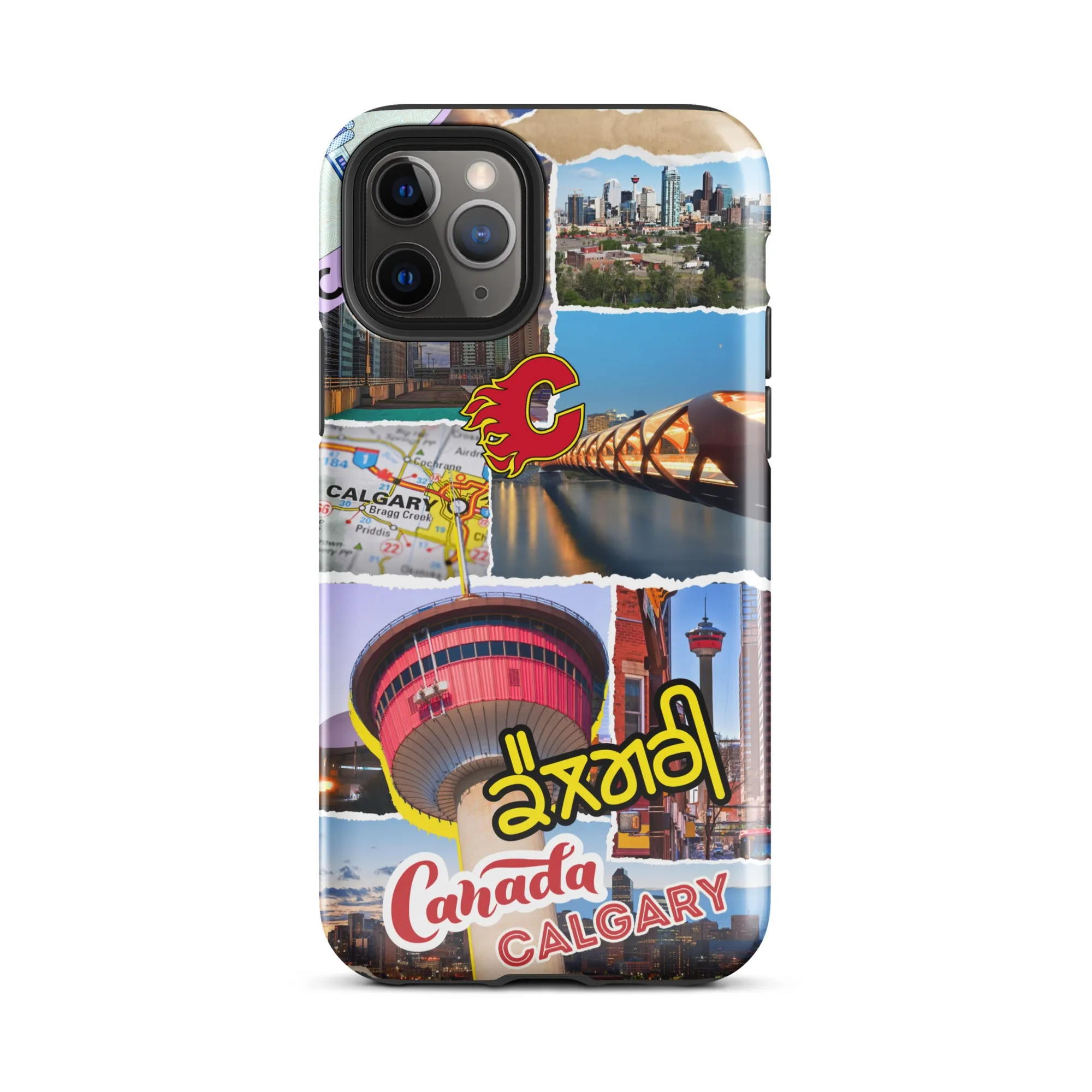 Calgary Collage Premium iPhone Case