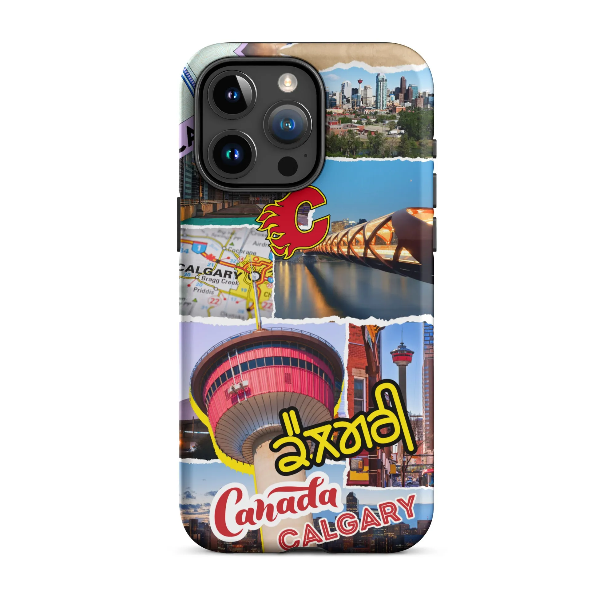 Calgary Collage Premium iPhone Case