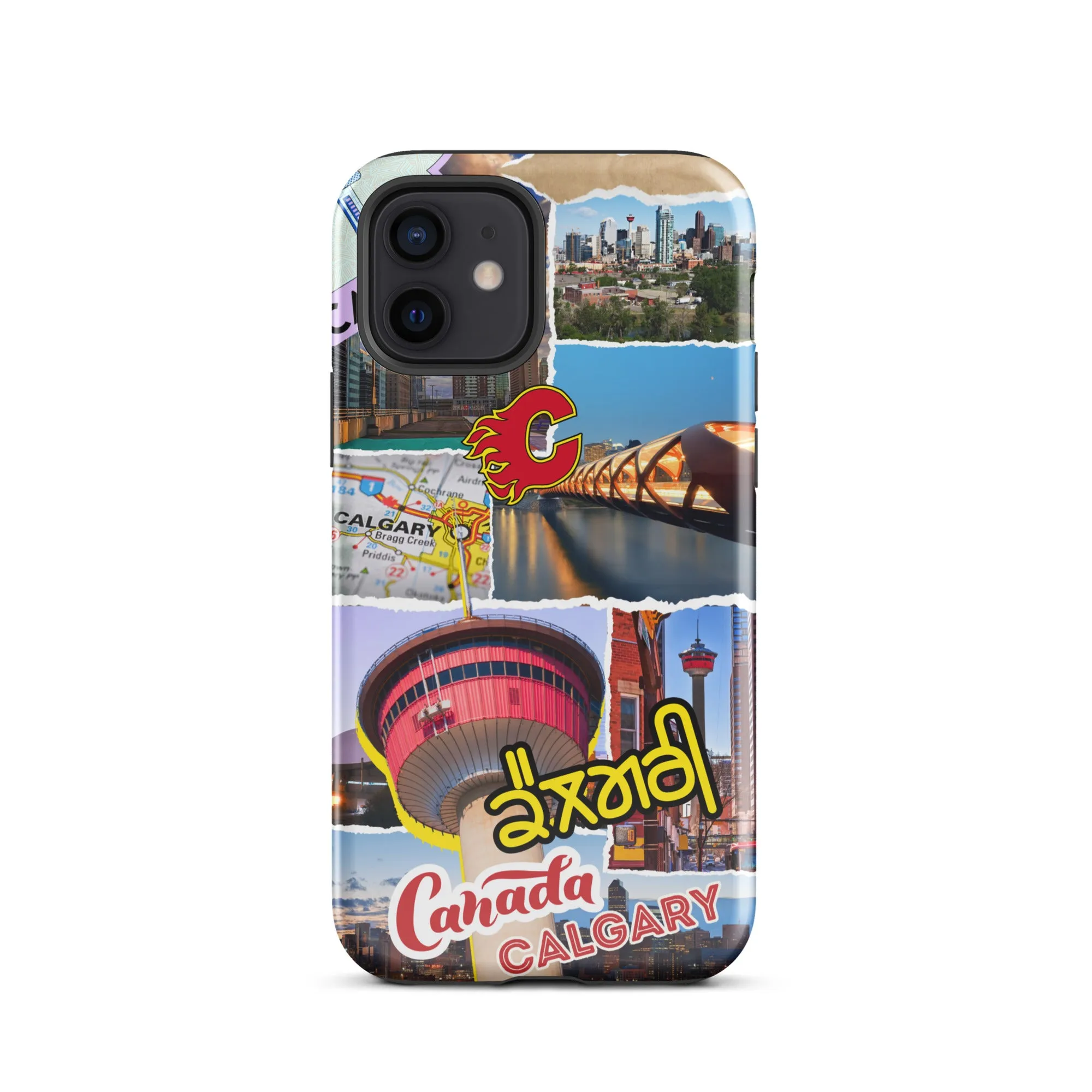 Calgary Collage Premium iPhone Case