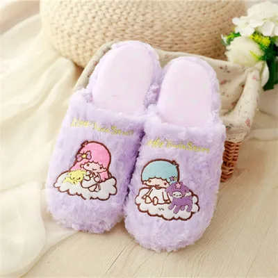 Dreamy Twin Star Slippers