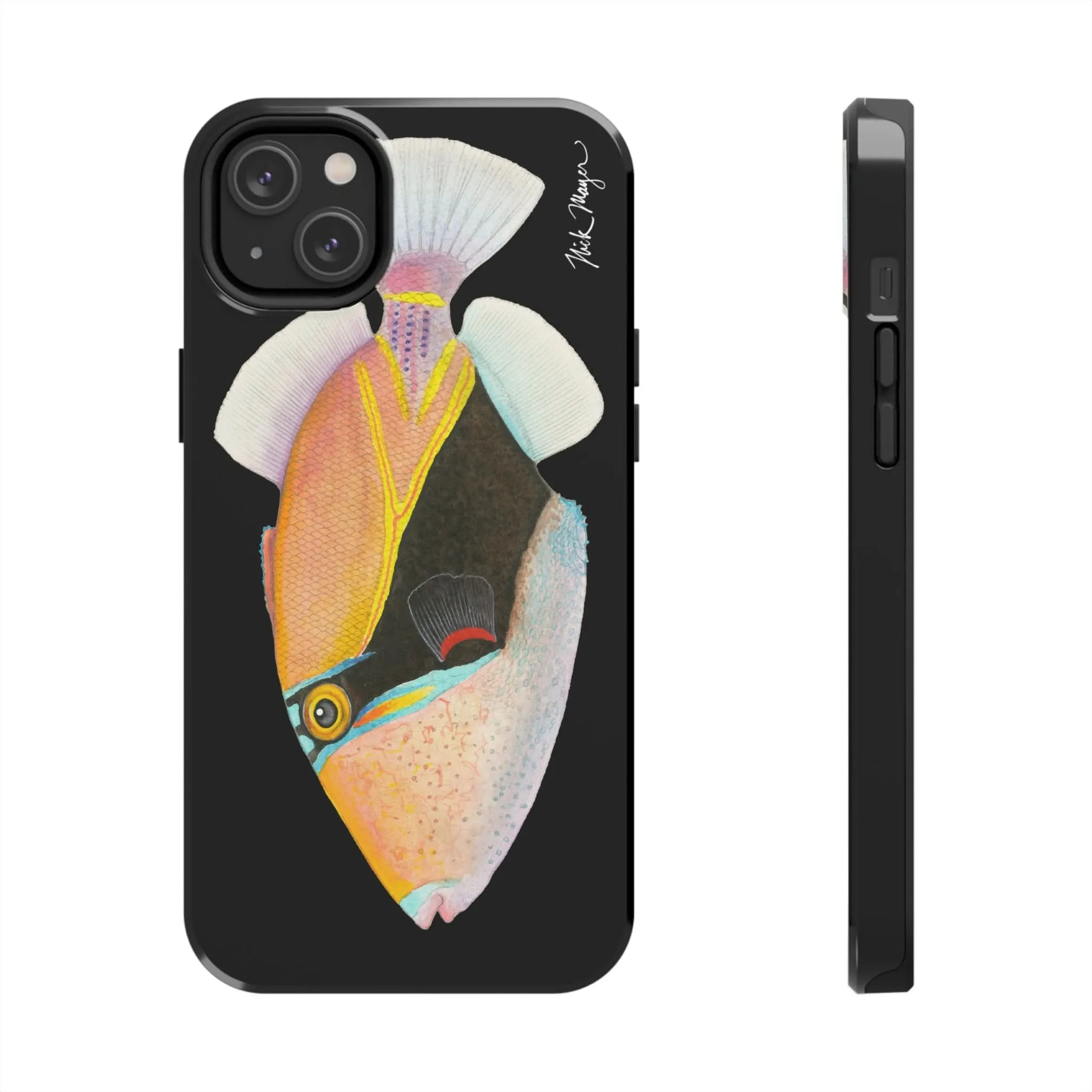 Humuhumunukunukuapua'a Black Phone Case (iPhone)