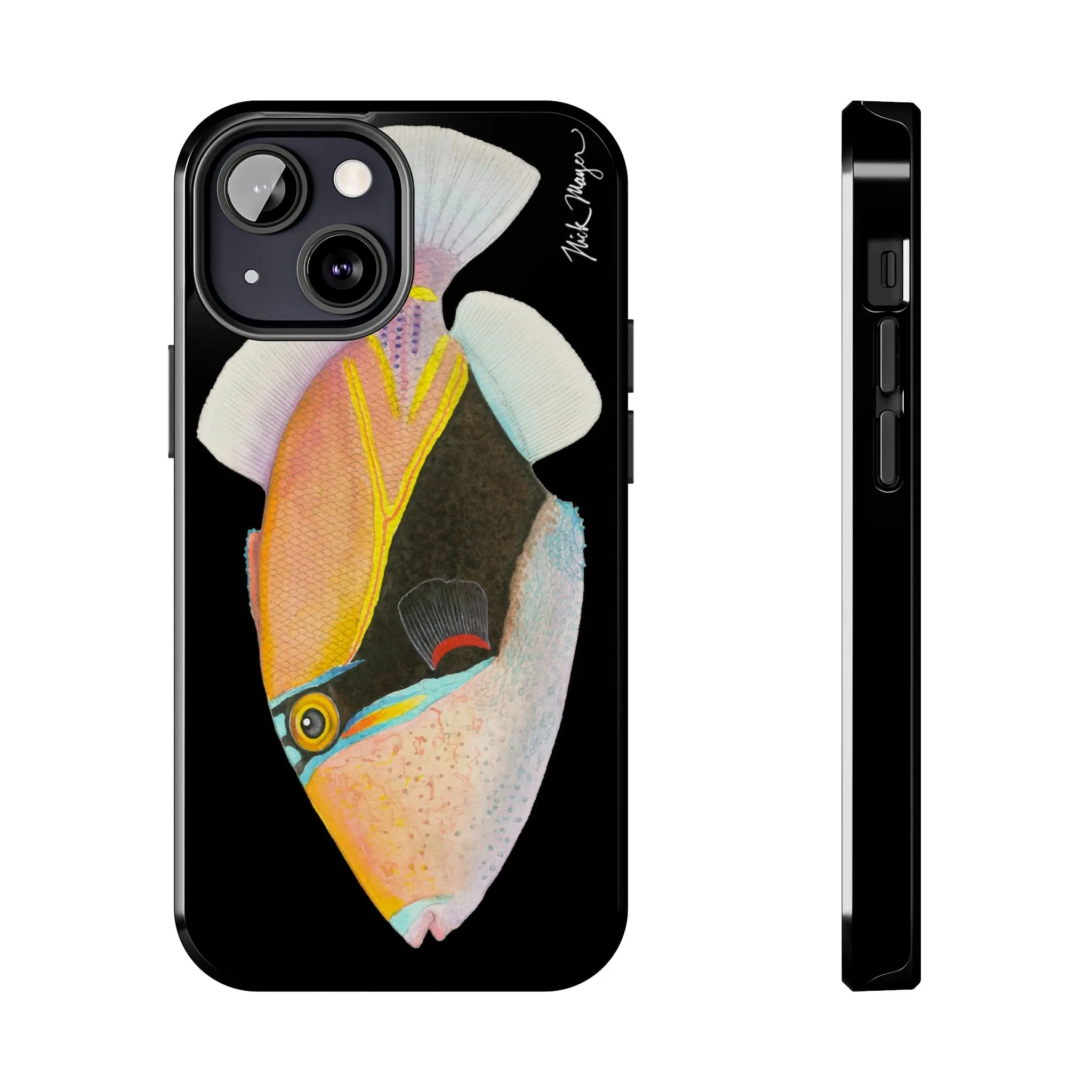 Humuhumunukunukuapua'a Black Phone Case (iPhone)