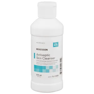 McKesson Antiseptic Skin Cleanser, 8 oz. Flip-Top Bottle