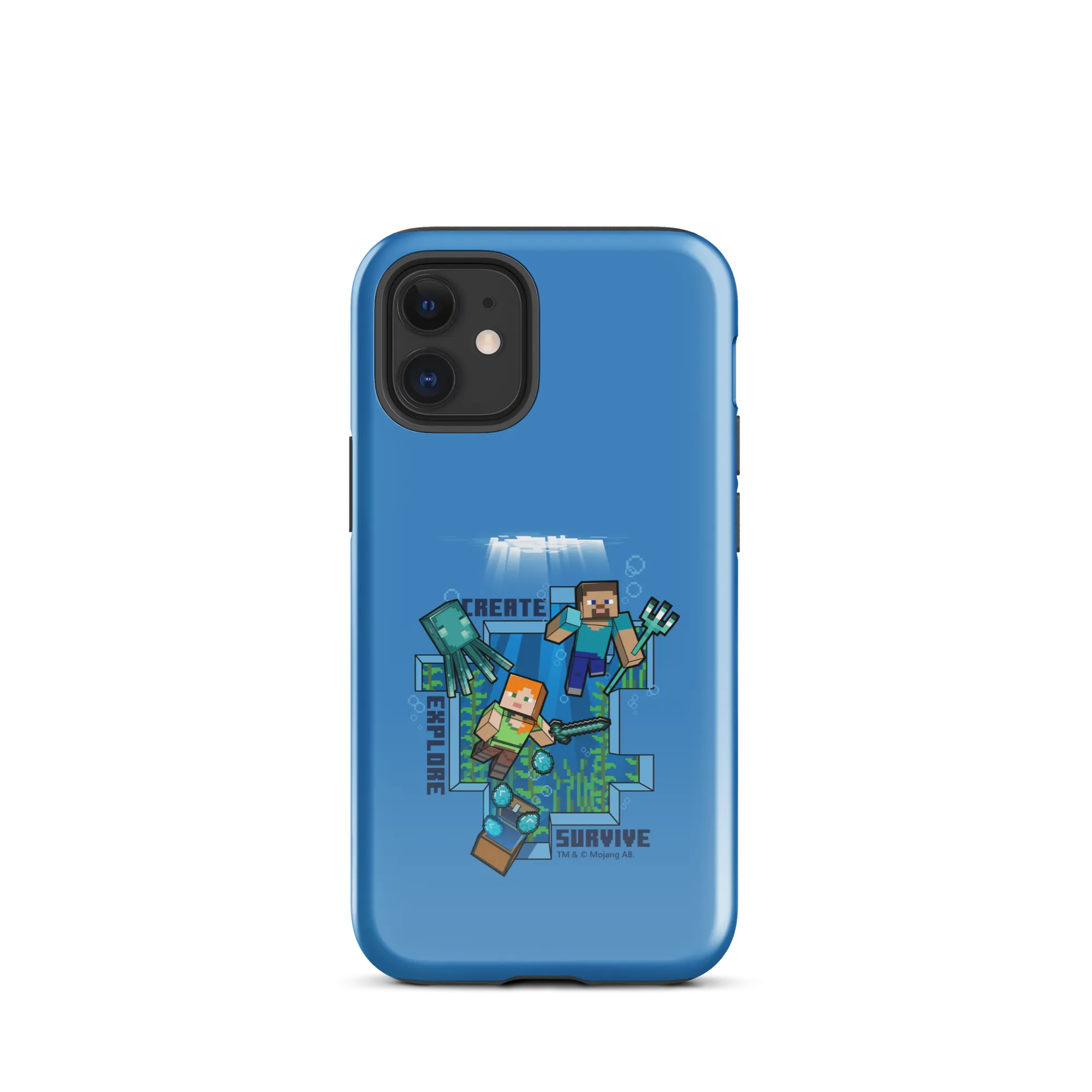 Minecraft Caves & Cliffs Create, Explore, Survive Tough Phone Case - iPhone