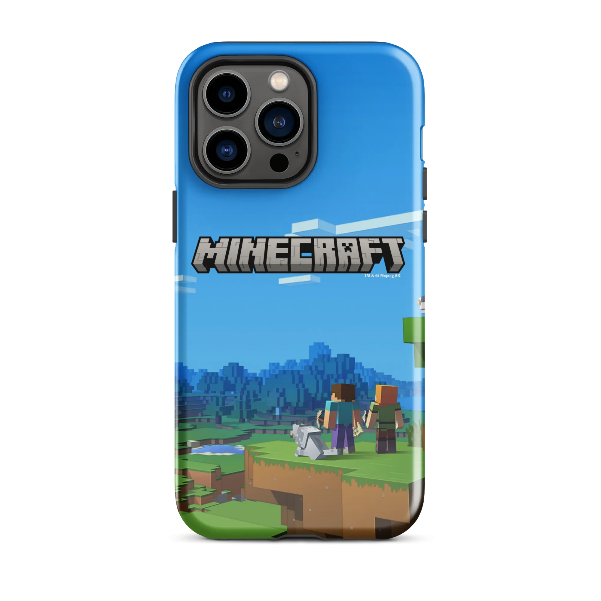 Minecraft Key Art Tough Phone Case - iPhone