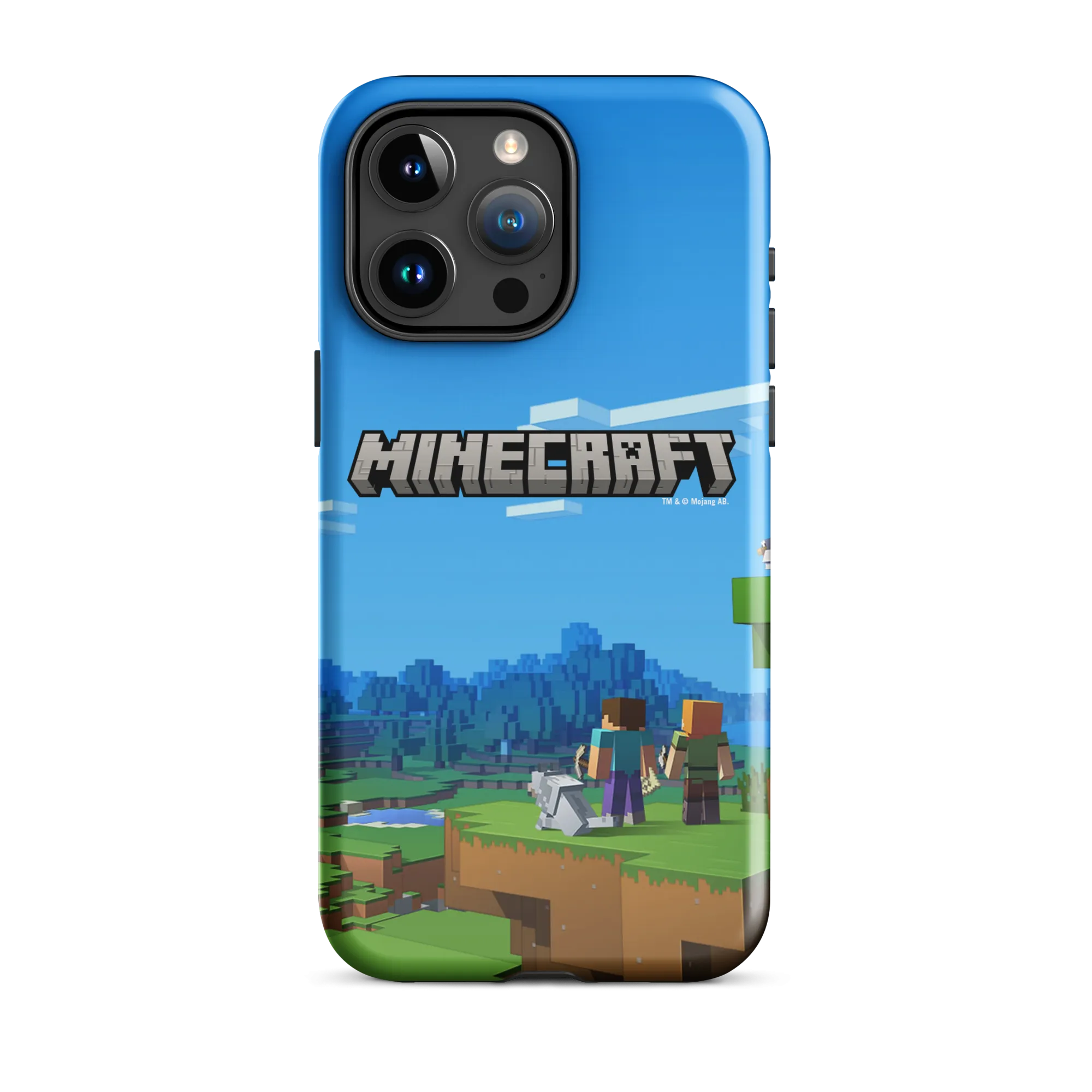 Minecraft Key Art Tough Phone Case - iPhone