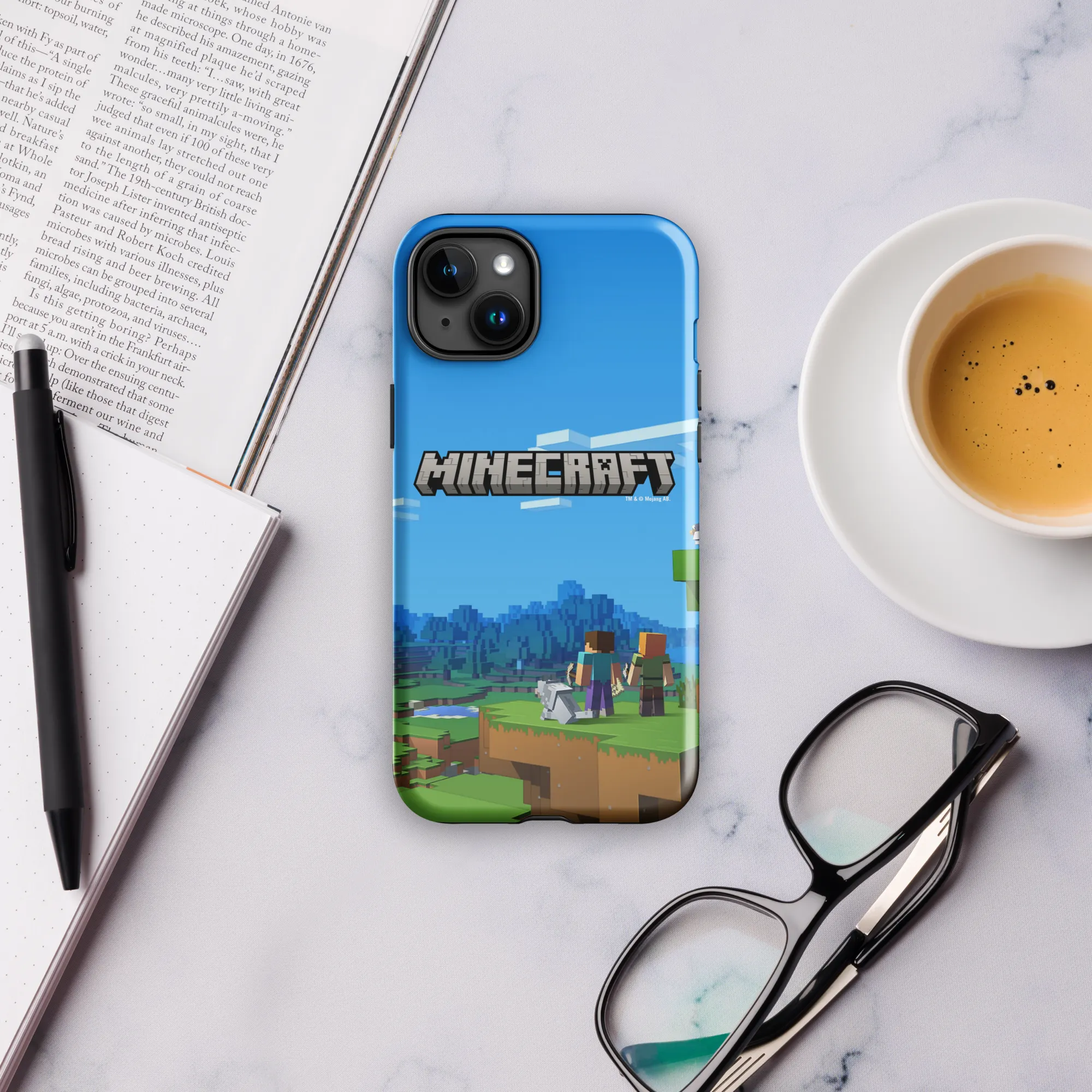 Minecraft Key Art Tough Phone Case - iPhone