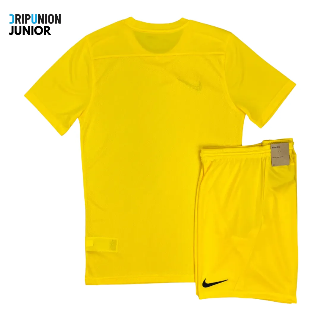 Nike Junior Dri-Fit Tshirt / Shorts Set - Yellow