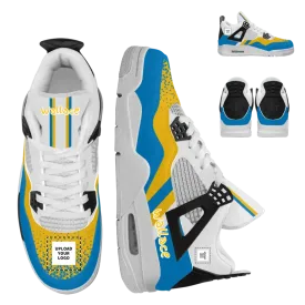 Personalized Sneakers, Custom Sneakers, Put name or business name on it, AJ4-C05109