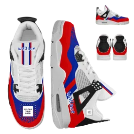 Personalized team gifts, personalised gift business ideas Personalized Sneakers, Custom Sneakers, Put name or business name on it, AJ4-C05103